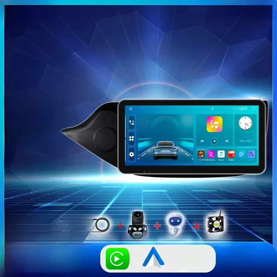 Hizpo Android 13 Autoradio-Multimedia-Player mit 10,33 Zoll Display für Kia Ceed Cee'd 2 JD 2012–2016 inklusive Wireless Carplay, GPS und Bluetooth in Schwarz - Bild 1