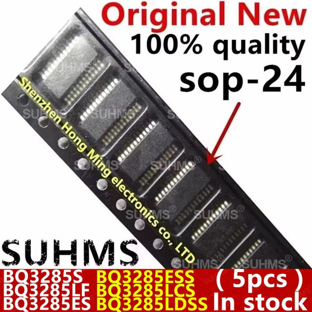5 Stück BQ3285S BQ3285LF BQ3285ES BQ3285ESS BQ3285LCS BQ3285LDSS integrierte Schaltkreise in Schwarz SOP-24 - Bild 1