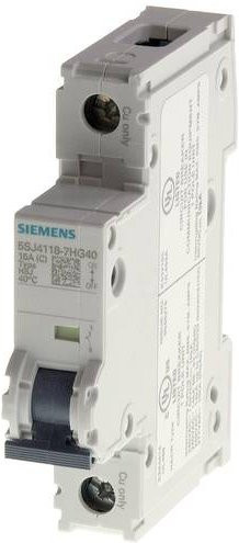Siemens Leitungsschutzschalter 5SJ4106-7HG40, 6A, 230 V / 400 V, Grau - Bild 1