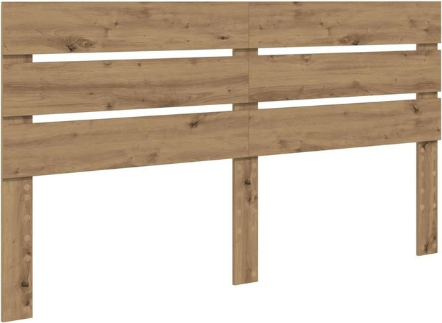 vidaXL Kopfteil Artisan-Eiche in Braun aus Holzwerkstoff mit 180 cm Breite - Bild 1