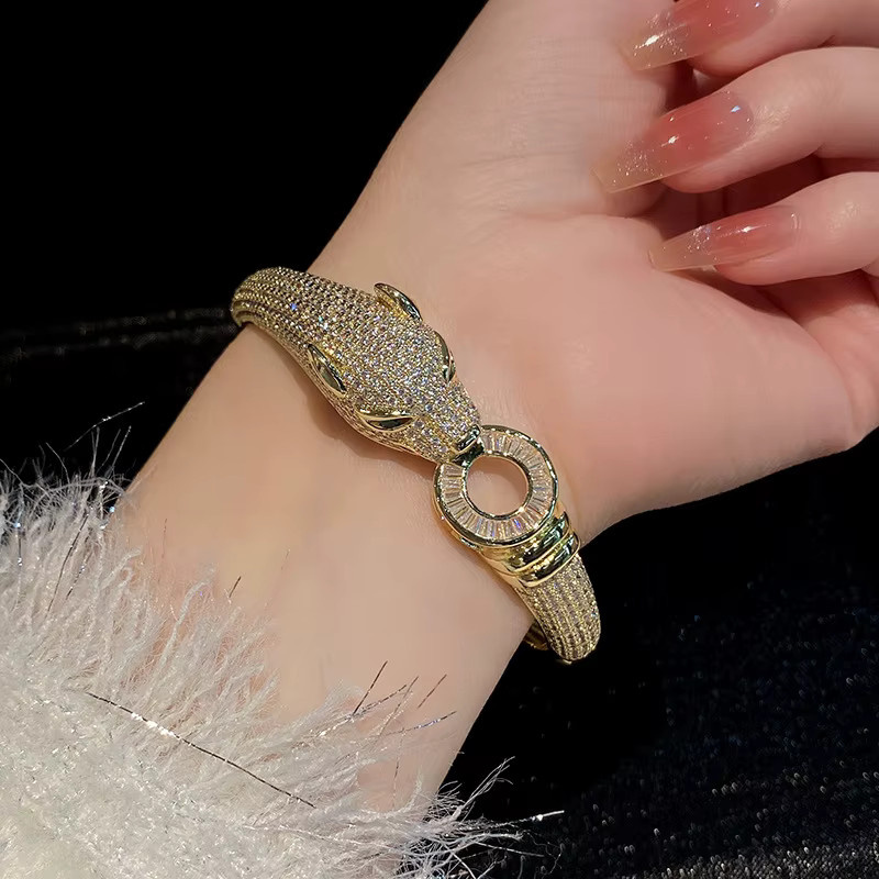 LISHAYUNXI Armband, Leoparden-Design, Unisex - Bild 3