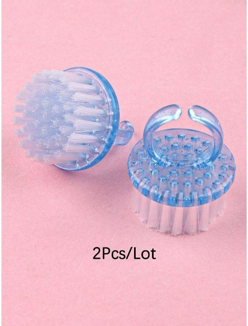 OTRESS Nagelpinsel, 2 Stück, Blau, Unisex - Bild 1