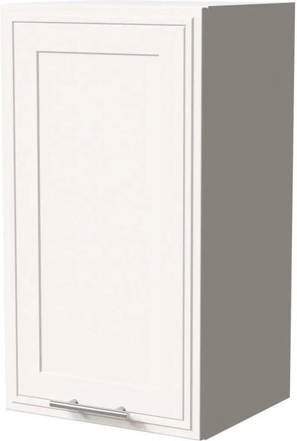 Feldmann-Wohnen Hängeschrank Salo Weiß Matt mit Kassettenoptik, B/T/H: 40 x 32,5 x 72 cm - Bild 1