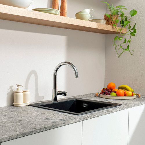 Hansgrohe Einhebel-Küchenmischer Vernis Blend M35 in Chrom, Höhe: 332 cm, Breite: 55 cm - Bild 2