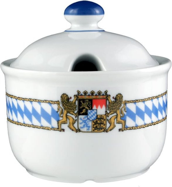 Seltmann Weiden Zuckerdose Compact Bayern, Weiß, 0,25 l - Bild 1