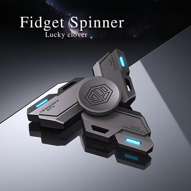 YIJOO Fidget-Spielzeug, Metall, EDC-Sammlerspinner aus Legierung, handgefertigter Gyro - Bild 1