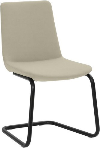 Mayer Sitzmöbel Stuhl 2008 aus Stahl und Stoff in Braun, B/H/T: 53 x 87 x 54 cm - Bild 1
