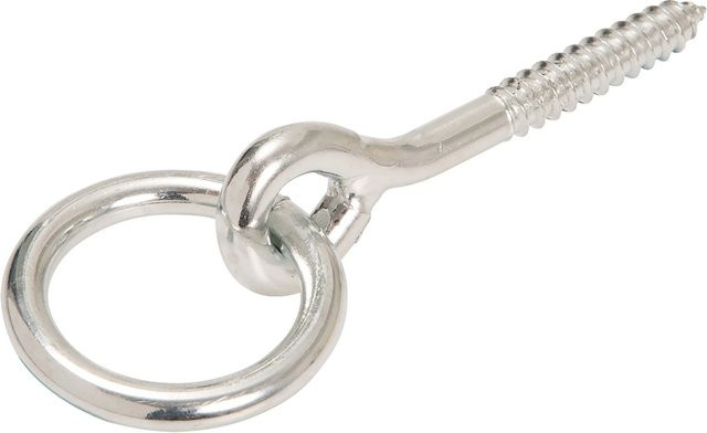 Conacord Ösenschraube mit Ring aus Edelstahl in Silber, Durchmesser: 12 mm, Länge: 150 mm - Bild 1