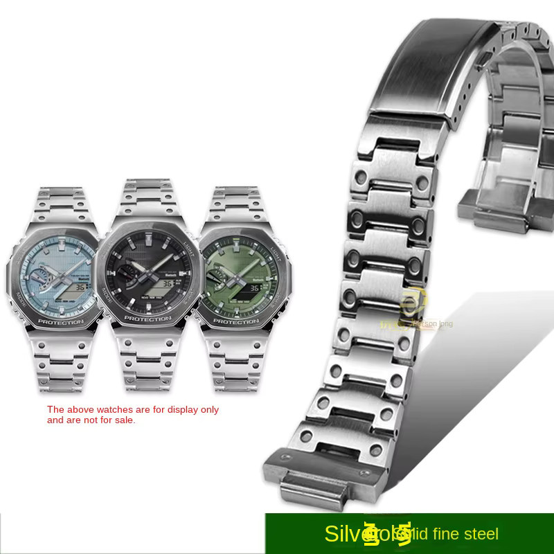 Casio Uhrenarmband Edelstahl, Silber, Unisex - Bild 3