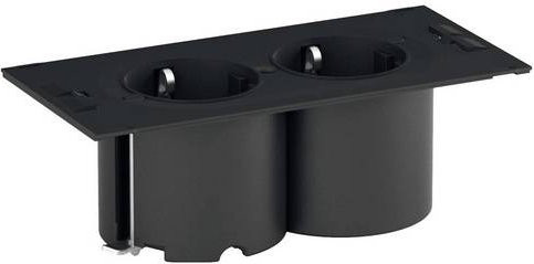 Bachmann Steckdosenleiste 929.301 in Schwarz - Bild 1