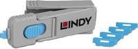Lindy HDMI-Port-Schlüssel mit 4 Schlössern in Blau und Grau - Bild 1