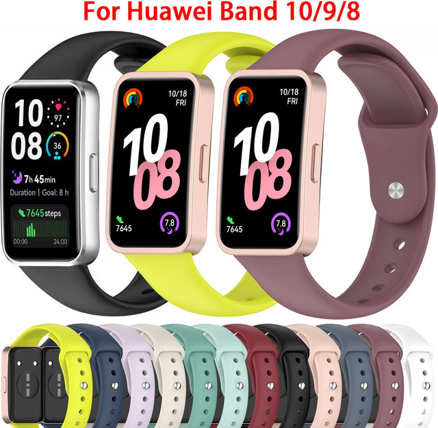 RWBANDS Uhrenarmband Silikon, Schwarz, Unisex - Bild 1