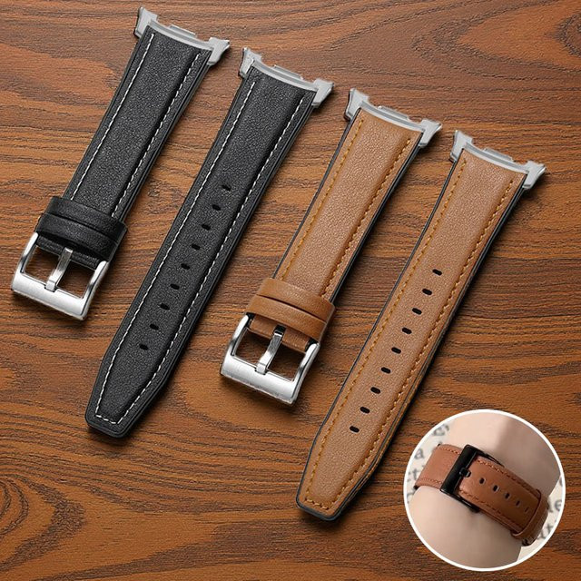 OAKCHARM Uhrenarmband Leder, Samsung Galaxy Watch 8, 40/44 mm, 46 mm, Ultra - Bild 1