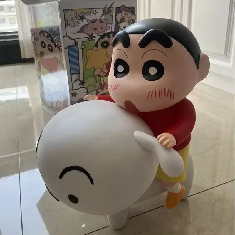 Bandai Crayon Shin-Chan Anime Actionfigur Nohara Shiro Ride Mehrfarbig aus Kunststoff - Bild 4