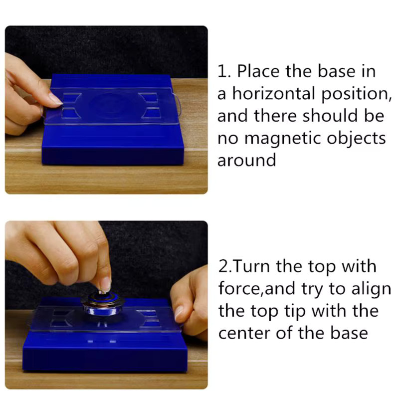 soulbao Schwebende Magnetische Kreisel-UFO, Physik-Experiment, Desktop-Ornament - Bild 4