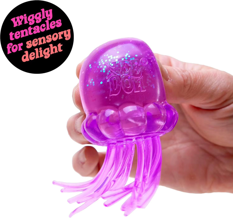 NeeDoh Quallen- & Würfel-Squish-Spielzeug, purple - Bild 2