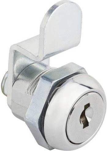 Burg Wächter Briefkasten-Hebelzylinder ZBK 72 SB gekröpft, Stahl verzinkt, Silber - Bild 1