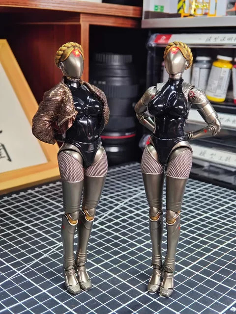 Wikeetoys Atomic Heart Weiblicher Roboter Twin Dancer, Actionfigur, 1/12 Maßstab - Bild 1