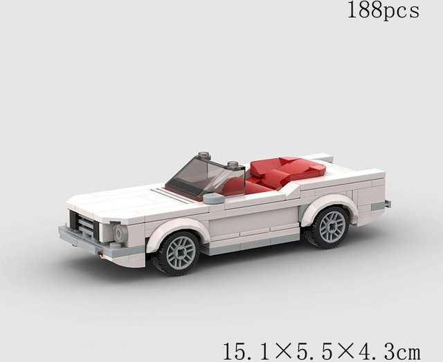 Bai Fen Bai Toys 1965 Mustang Cabrio, Rennfahrzeug, Baustein, ab 6 Jahren - Bild 1