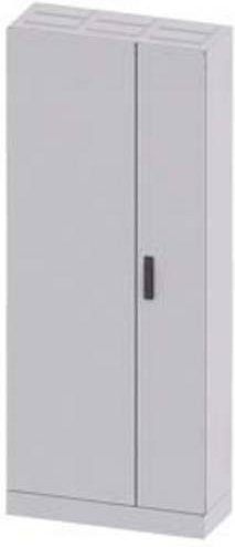 Siemens Standschrank Verteilungsschrank aus Stahl in Grau B/T/H: 80 x 32 x 195 cm - Bild 1