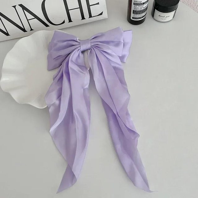 YULIN Haarspange Satin, Schleifenband, Damen, Mädchen - Bild 1