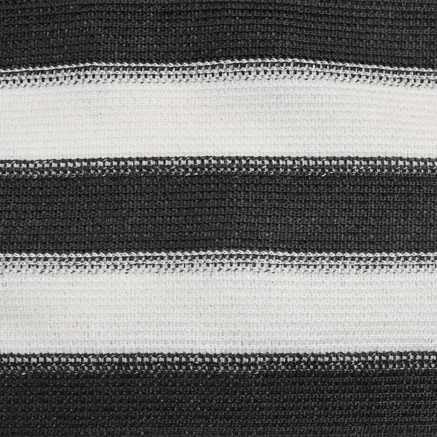 vidaXL Sichtschutznetz Zaunblende aus HDPE in Anthrazit und Weiß, 1,8 x 50 m - Bild 6
