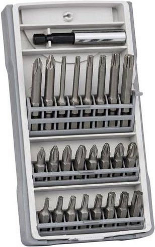 Bosch Pro X-Pro Line Schrauberbit-Set 25-teilig aus Stahl in Grau - Bild 1