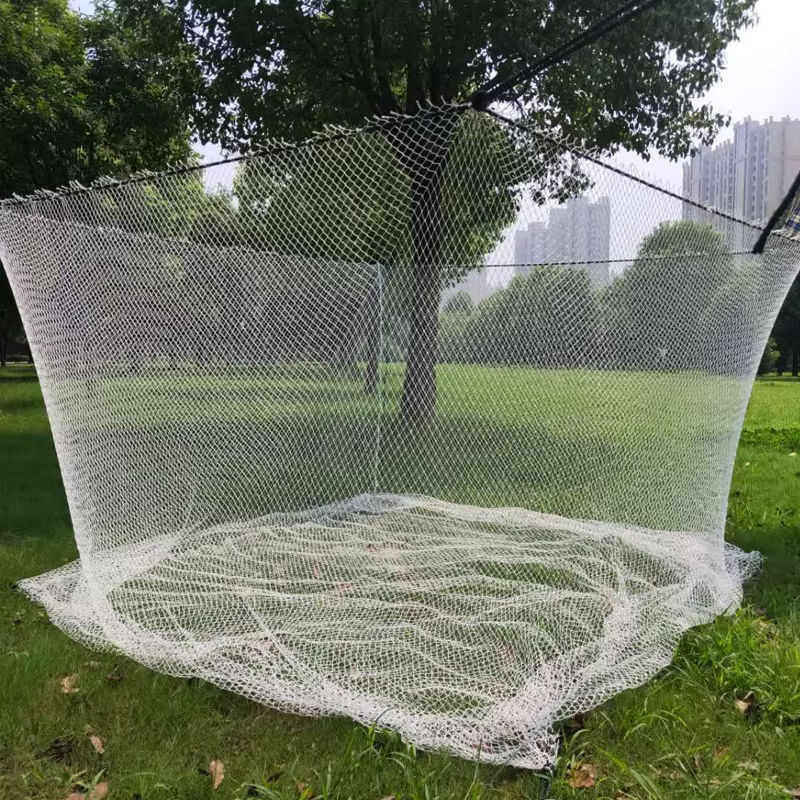 Weißes Nylonnetz als vielseitiges Schutznetz für Garten, Pflanzen, Vogelschutz und Tierhaltung - Bild 5
