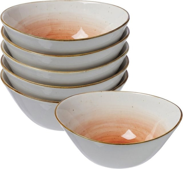 Ritzenhoff & Breker Dipschalen Cosmo Multicolour aus Keramik, 6er Set, Breite: 11,5 cm, Tiefe: 8,5 cm - Bild 1