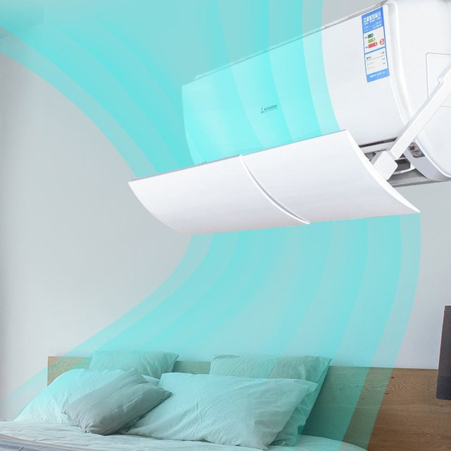 Haier Klimaanlagen Windschutzscheibe WB001 Luftabweiser in Weiß - Bild 1