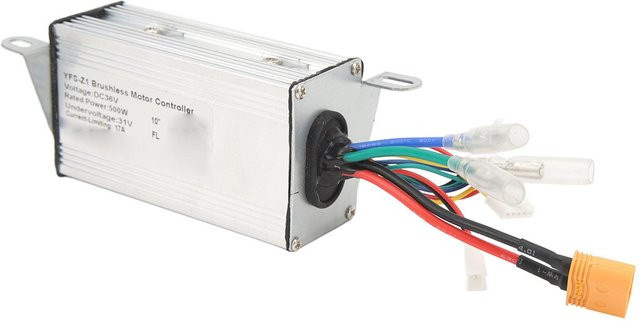 CosyHome Elektrischer Fahrrad Controller 36V 500W in Weiß/Silber mit präziser Steuerung und effizienter Wärmeableitung - Bild 1