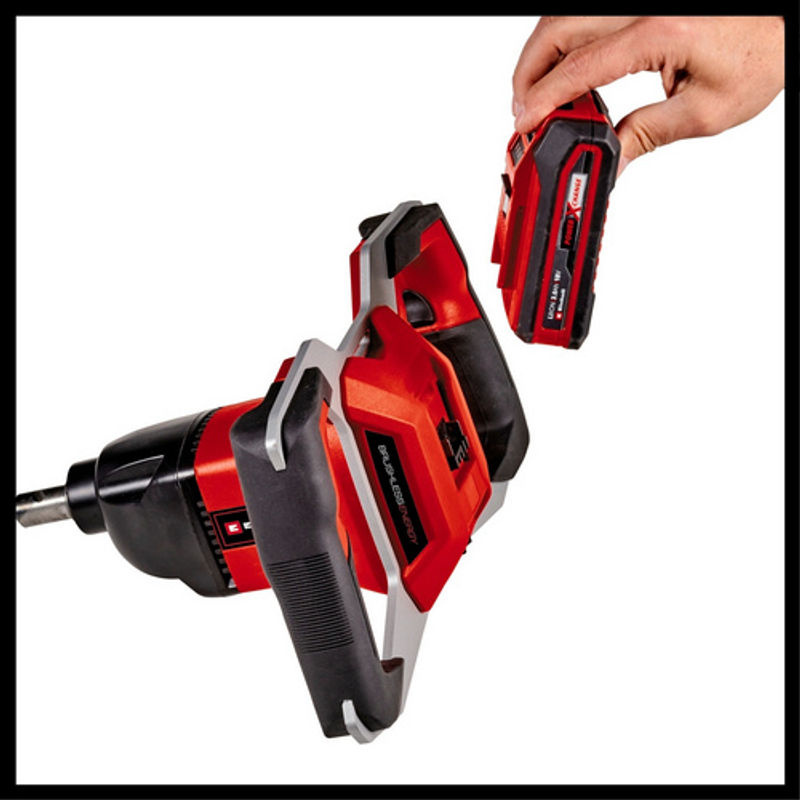 Einhell Power X-Change Akku-Erdbohrer GP-EA 18/150 Li BL-Solo in Schwarz und Rot - Bild 2