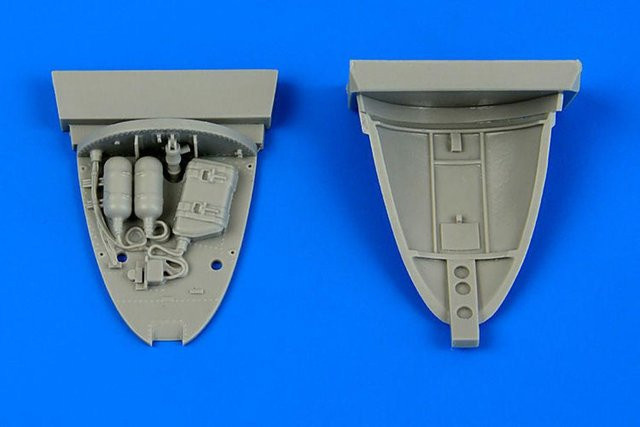 Aires Hobby Models L-29 Delfin - Nose nitrogen bay, Kunststoff, Grau - Bild 1