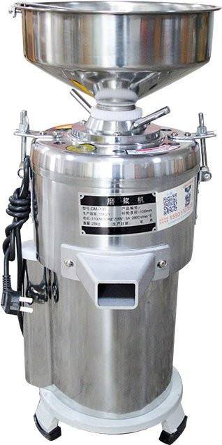 YunlinLi Multifunktionale Kommerzielle Sesampaste Maschine aus Edelstahl in Silber zur Herstellung von Erdnussbutter und Sesampaste - Bild 1