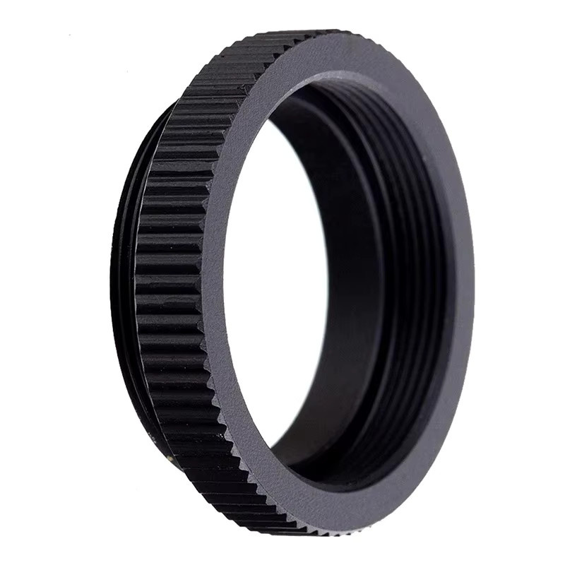 C-Mount 5mm Verlängerungsring Adapter C-CS Abstandshalter für CCTV Objektive in Schwarz - Bild 4