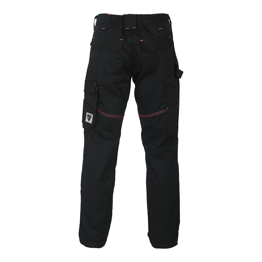 Alpha-Tex Stretch-Bundhose für Damen in Schwarz aus Poly-Cotton - Bild 1