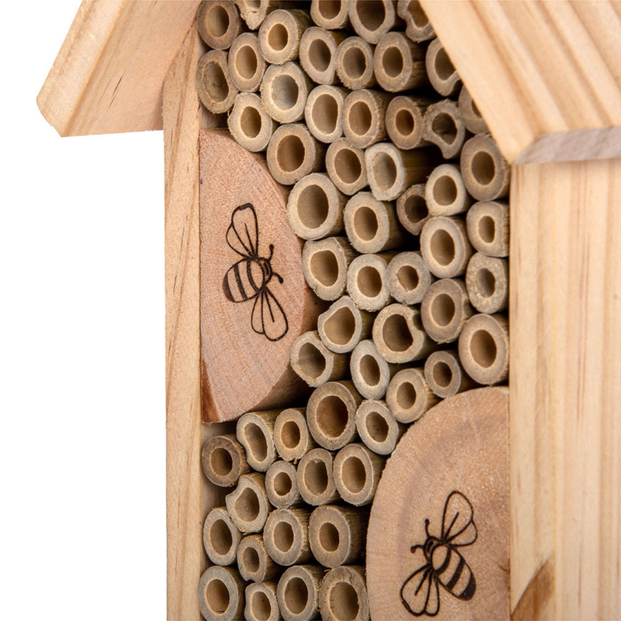 Insektenhotel Tabarca von CJ Wildlife aus Holz in Braun - Bild 3