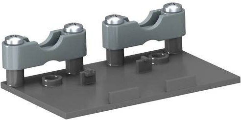 OBO Bettermann Flexkanalhalter FLK-HL ZL 65mm in Grau - Bild 1