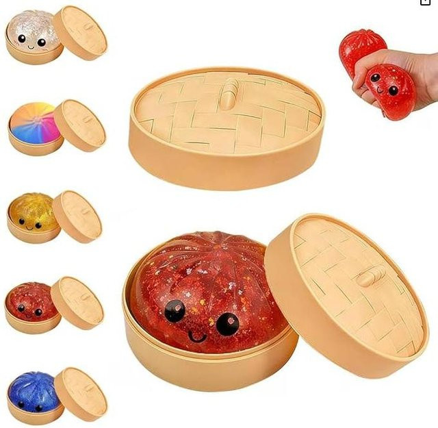 BC Pet Supplies Dumpling Squishies, Handknet-Rückprallspielzeug - Bild 1