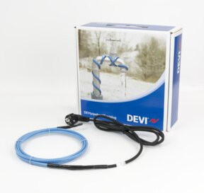 Devi Heizband DPH-10 steckerfertig konfektioniert 230V blau 25m - Bild 1