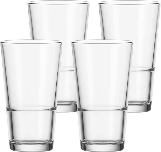 Leonardo Event Trinkgläser aus Glas, transparent, 4er Set, 550 ml pro Glas - Bild 1