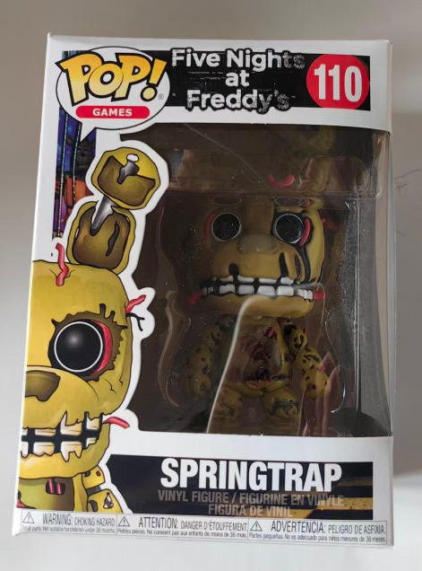 Funko Five Nights At Freddy's Springtrap110, Vinylfigur, ab 8 Jahren - Bild 1