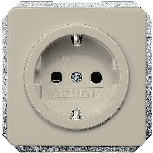 Siemens Schalterprogramm Abdeckung Delta 5UH1223 für Steckdosen - Bild 1