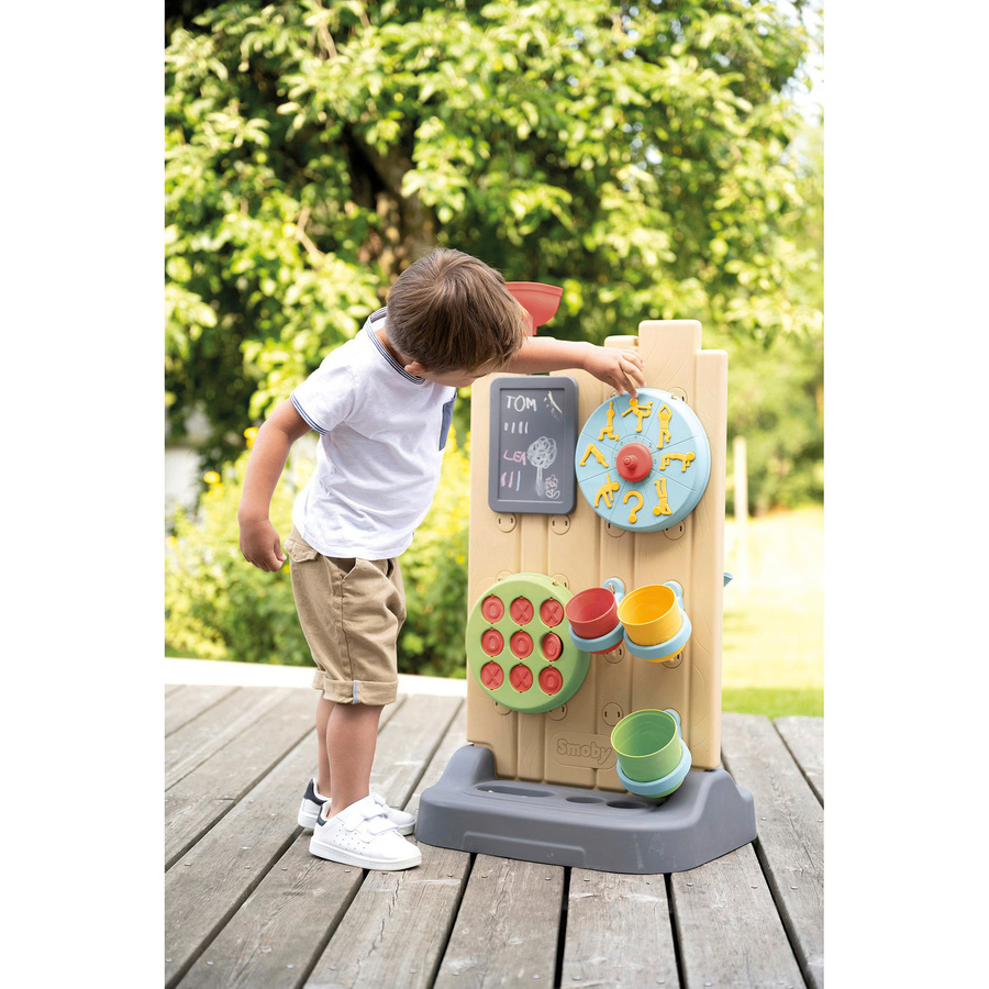 Smoby Life Activity Wall 6-in-1 Wasser- und Geschicklichkeitsspiele ab 2 Jahren - Bild 1