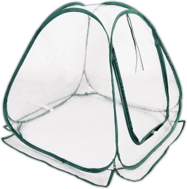 Lex Pop-Up Gewächshaus Frühbeet mit transparentem PVC-Abdeckung und Reisverschluss, B/T/H: 60 x 60 x 36 cm - Bild 1