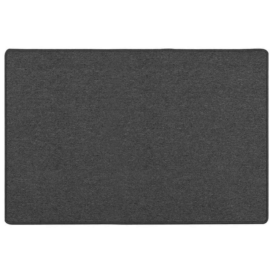 vidaXL Teppichläufer modern in Grau aus Polypropylen, B/L: 100 x 150 cm - Bild 2