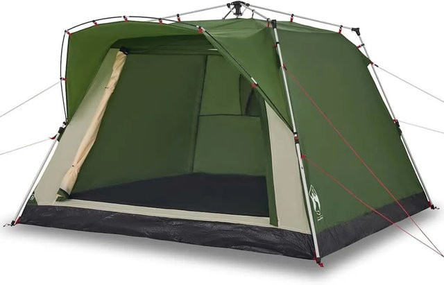 Furnicato Campingzelt Kabine für 4 Personen in Grün, H x B x T: 172 x 271 x 269 cm - Bild 1