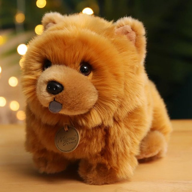 Chow Chow Hund Plüschtier, braun, ab 14 Jahren - Bild 1