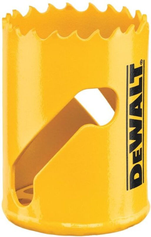 DeWalt Bi-Metall Extreme Lochsäge aus Edelstahl in Gelb, Durchmesser: 43 mm - Bild 2