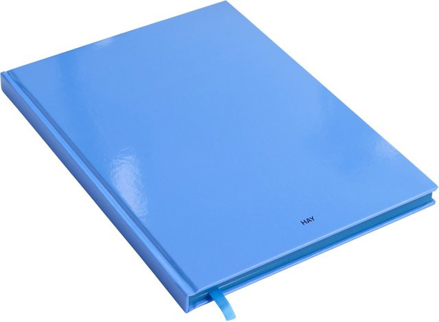 HAY Colour Notebook Hardcover blau liniertes FSC-Papier - Bild 1